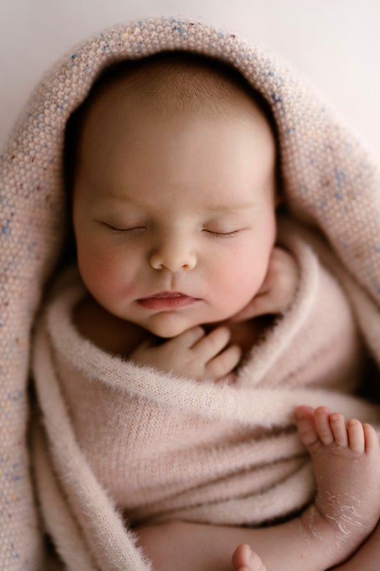 The Dusky Plush Wrap - Newborn Wrap